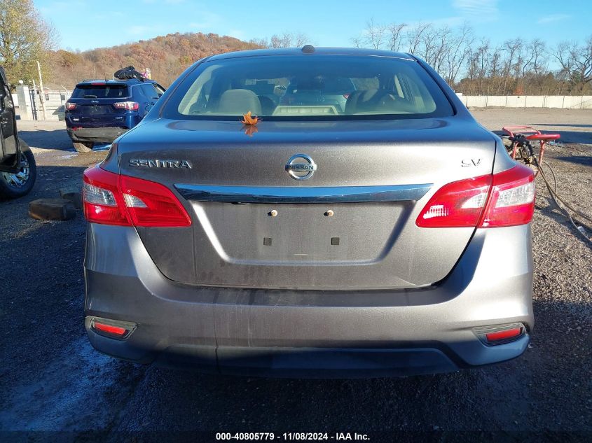 2019 Nissan Sentra Sv VIN: 3N1AB7AP6KY261745 Lot: 40805779