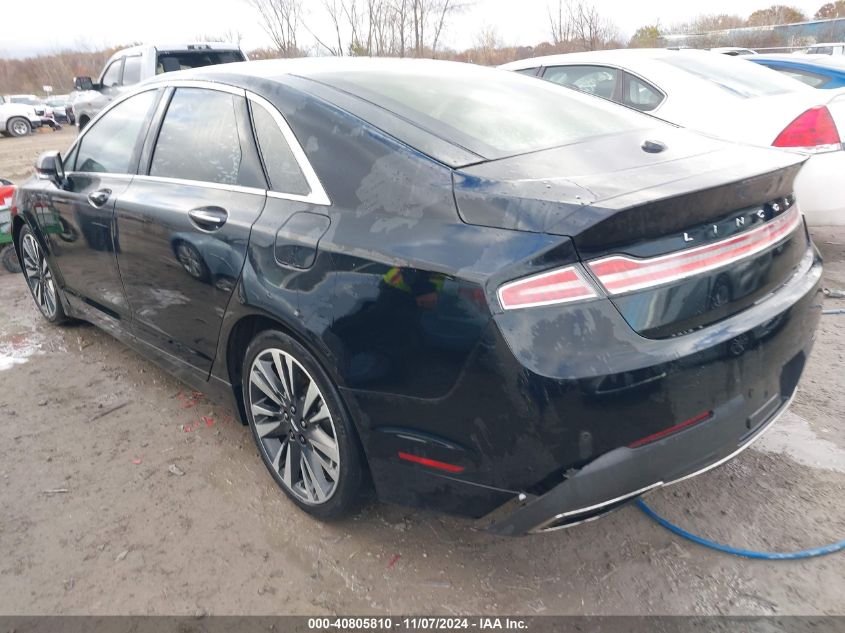 2017 Lincoln Mkz Reserve VIN: 3LN6L5FC3HR665319 Lot: 40805810