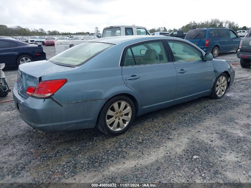 2006 Toyota Avalon Xls VIN: 4T1BK36B56U119799 Lot: 40805832