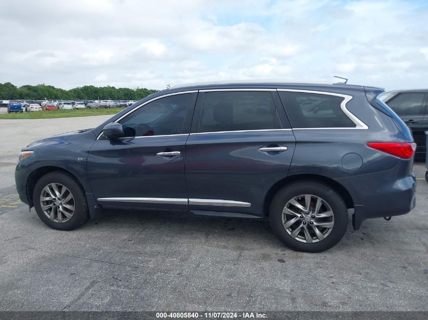 2014 Infiniti Qx60 VIN: 5N1AL0MMXEC507952 Lot: 40805840