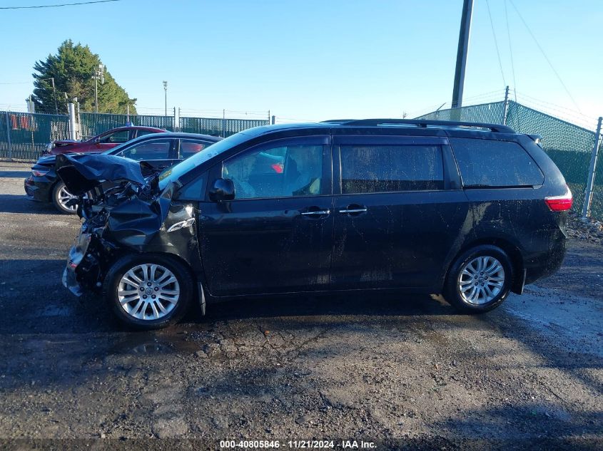 2017 Toyota Sienna Xle 8 Passenger VIN: 5TDYZ3DCXHS880535 Lot: 40805846