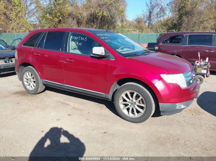 2007 Ford Edge Sel VIN: 2FMDK48CX7BB09460 Lot: 40805865