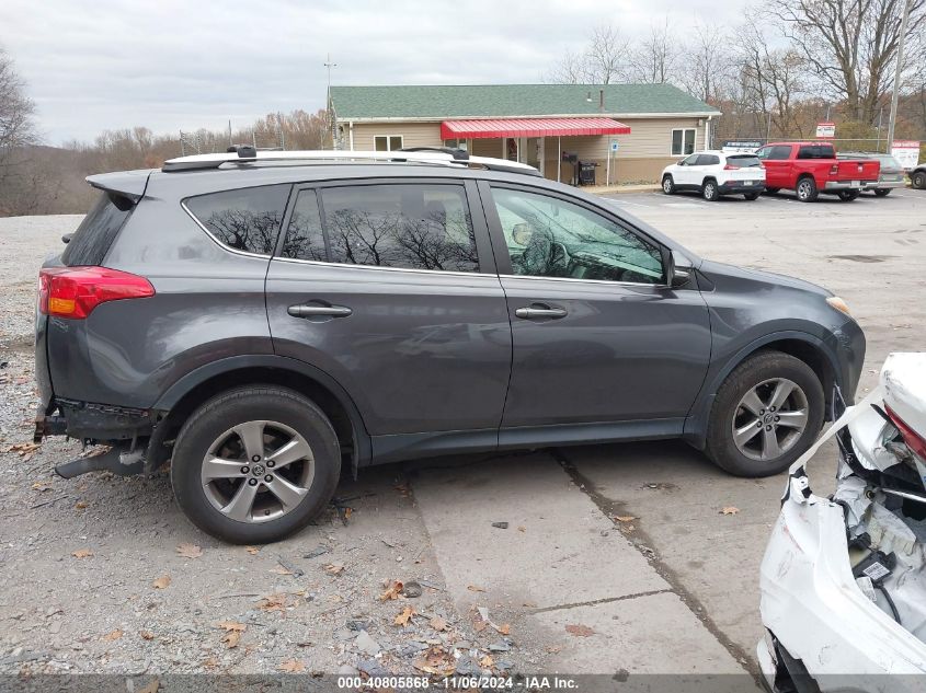 2015 Toyota Rav4 Xle VIN: 2T3RFREV3FW249444 Lot: 40805868