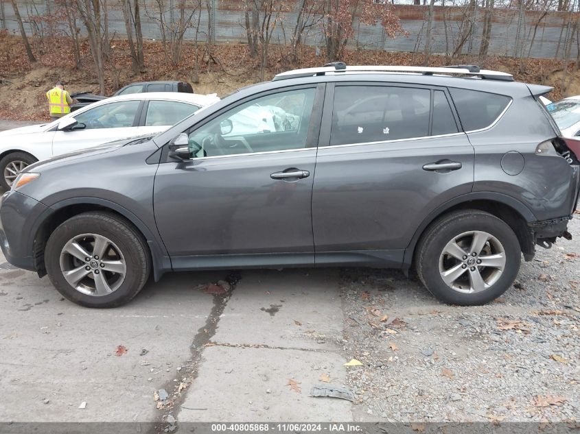 2015 Toyota Rav4 Xle VIN: 2T3RFREV3FW249444 Lot: 40805868