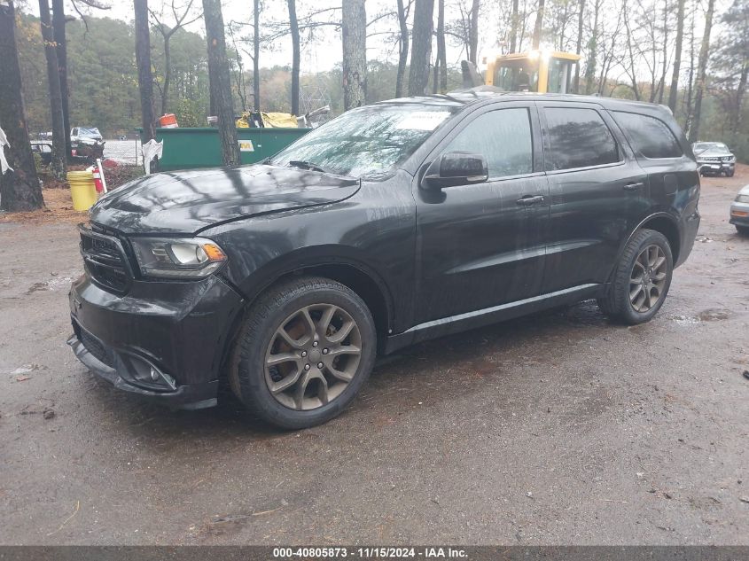 2016 Dodge Durango Limited VIN: 1C4RDJDGOGC467792 Lot: 40805873