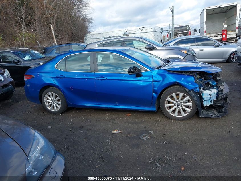 2019 Toyota Camry Le VIN: 4T1B11HK6KU230327 Lot: 40805875