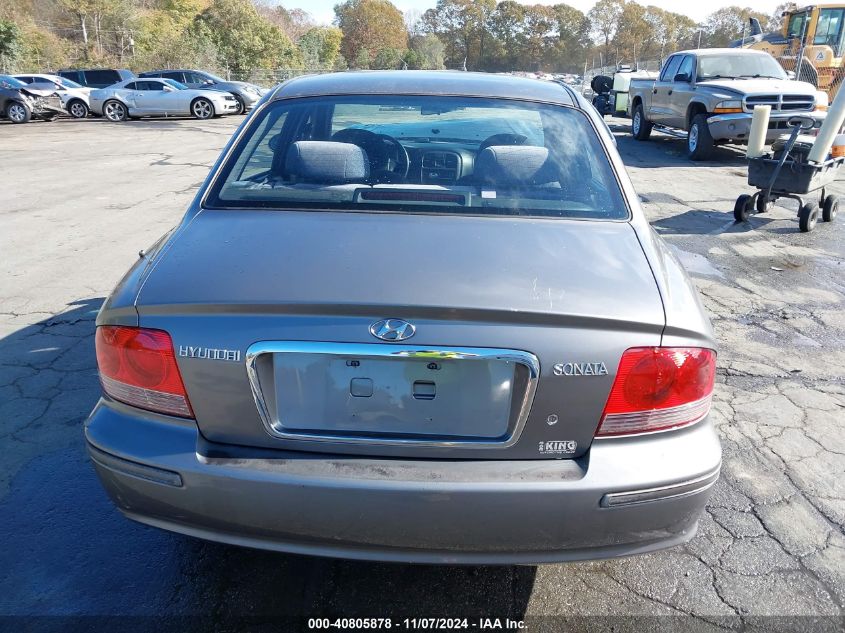 2004 Hyundai Sonata Base (A4) VIN: KMHWF25S94A991001 Lot: 40805878