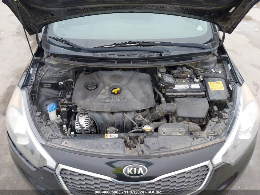 2016 Kia Forte Lx VIN: KNAFX5A88G5492990 Lot: 40805883