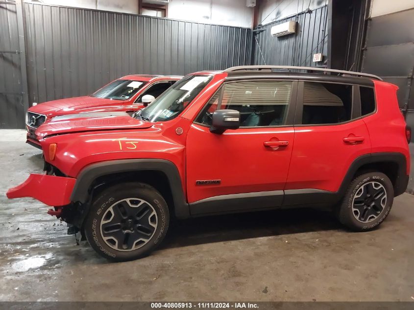 2015 Jeep Renegade Trailhawk VIN: ZACCJBCT7FPB86750 Lot: 40805913