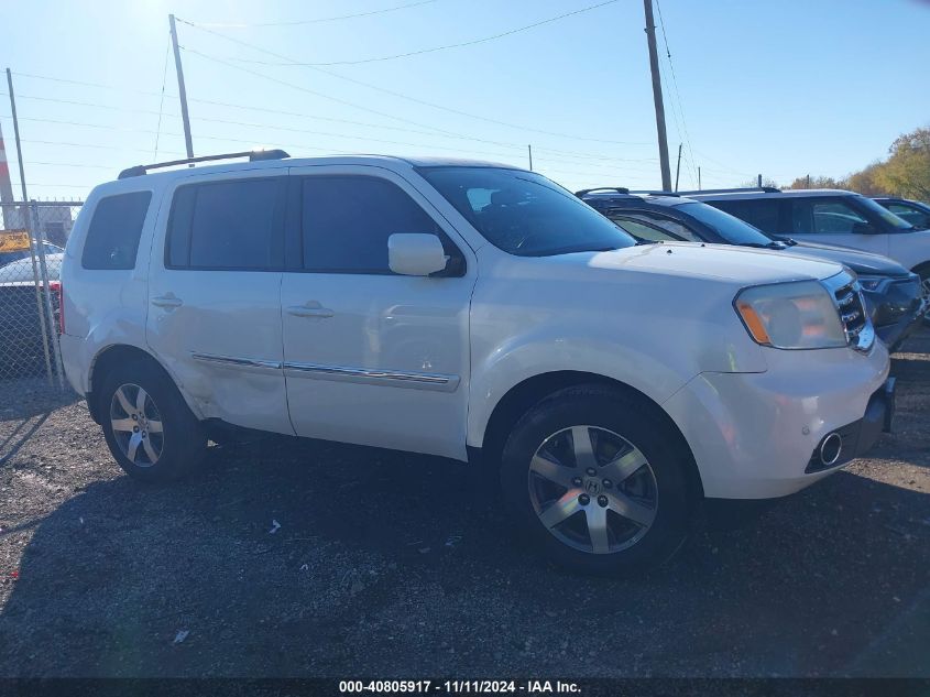 2012 Honda Pilot Touring VIN: 5FNYF3H9XCB041988 Lot: 40805917