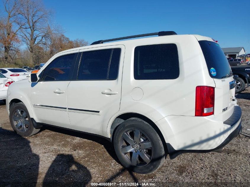 2012 Honda Pilot Touring VIN: 5FNYF3H9XCB041988 Lot: 40805917