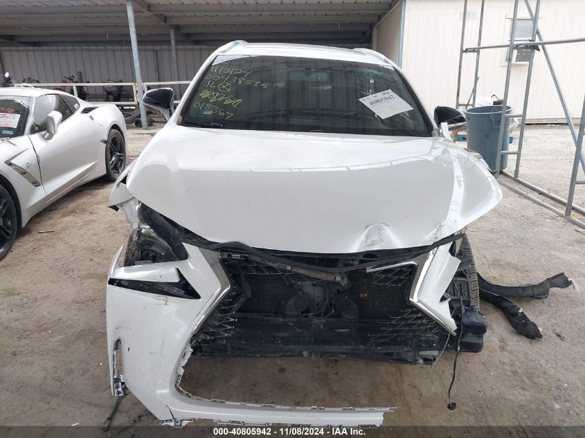 2015 Lexus Nx 200T F Sport VIN: JTJYARBZ8F2018367 Lot: 40805942