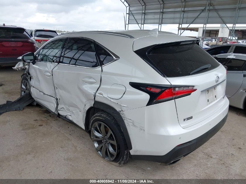 VIN JTJYARBZ8F2018367 2015 Lexus NX, 200T F Sport no.3