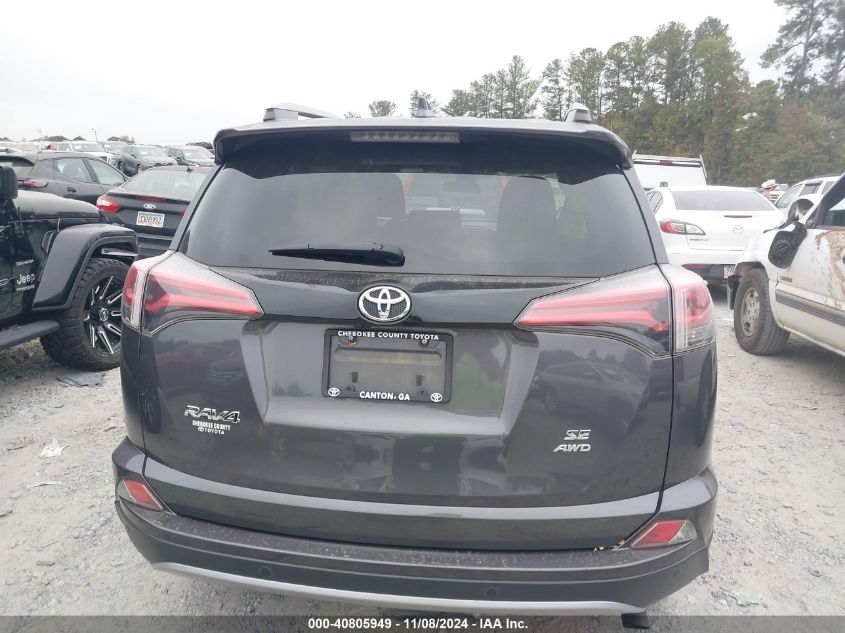 2017 Toyota Rav4 Se VIN: 2T3JFREV2HW626149 Lot: 40805949