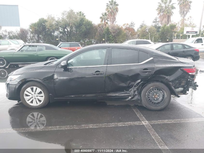 2024 Nissan Sentra S Xtronic Cvt VIN: 3N1AB8BV3RY215268 Lot: 40805977