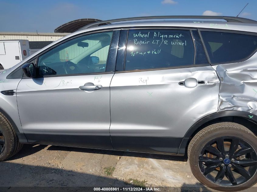 2018 Ford Escape Sel VIN: 1FMCU0HD6JUD03847 Lot: 40805981