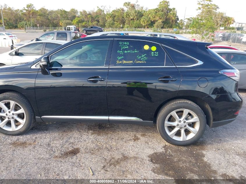 2010 Lexus Rx 350 VIN: 2T2ZK1BA5AC003220 Lot: 40805982