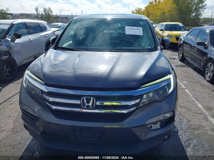 2017 Honda Pilot Ex-L VIN: 5FNYF5H50HB024293 Lot: 40805985