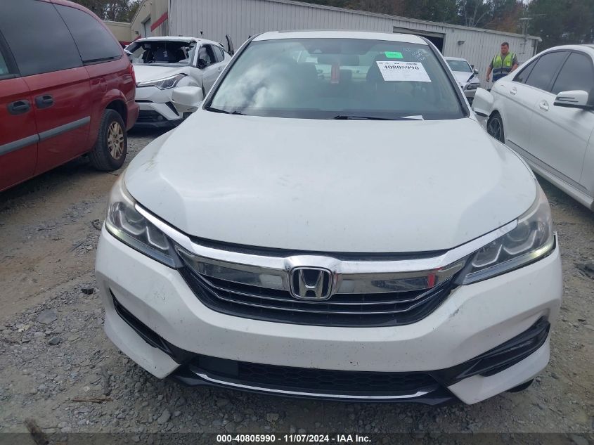 2017 Honda Accord Hybrid Ex-L VIN: JHMCR6F58HC022457 Lot: 40805990