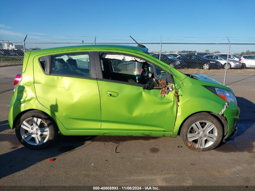 2015 Chevrolet Spark 1Lt Manual VIN: KL8CC6S98FC731701 Lot: 40805993