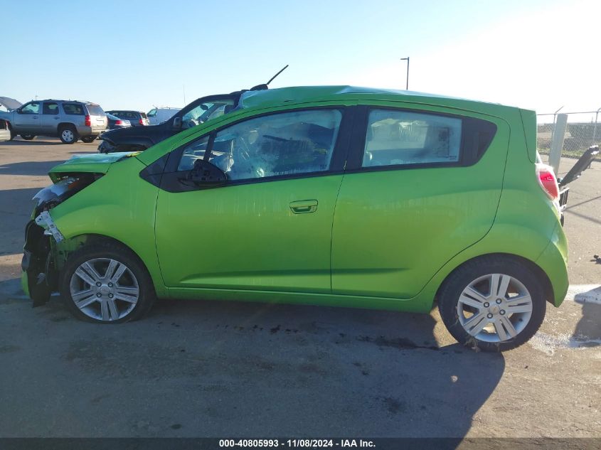 2015 Chevrolet Spark 1Lt Manual VIN: KL8CC6S98FC731701 Lot: 40805993