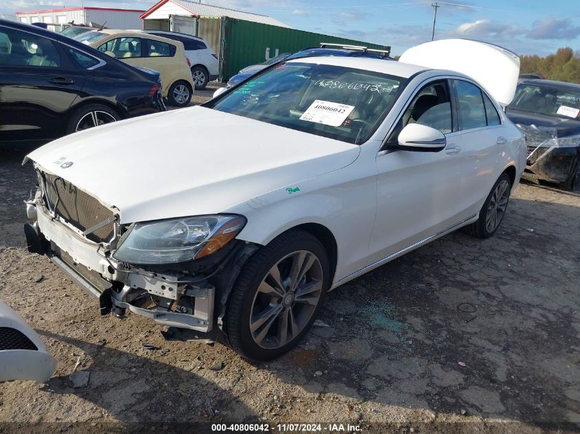 VIN 55SWF4KB2GU119256 2016 Mercedes-Benz C 300, 4Ma... no.2