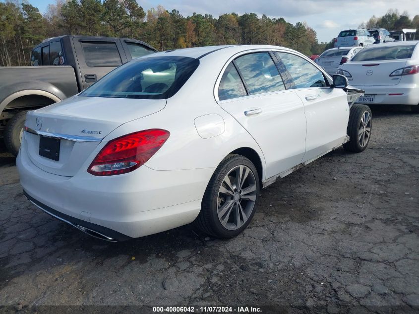 VIN 55SWF4KB2GU119256 2016 Mercedes-Benz C 300, 4Ma... no.4