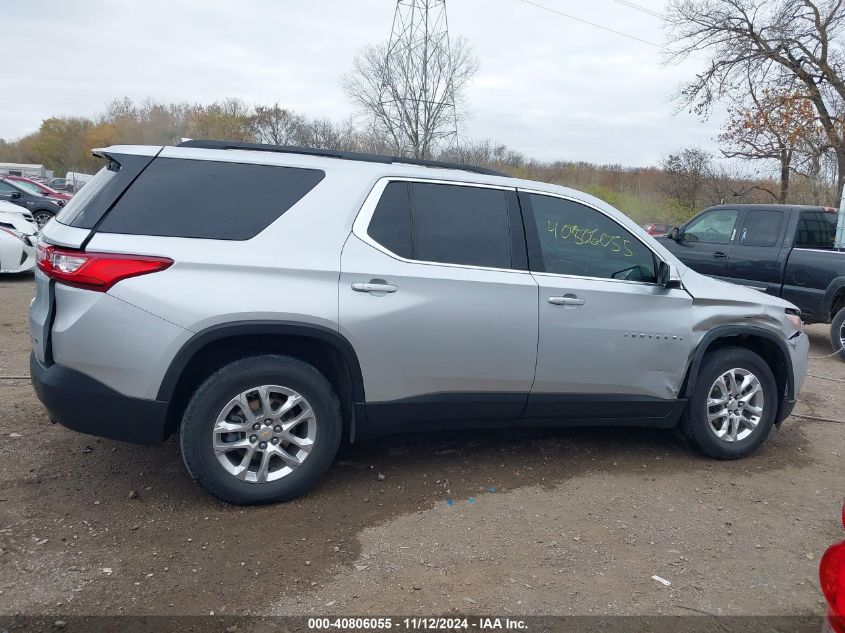 VIN 1GNERGKW5MJ248208 2021 CHEVROLET TRAVERSE FWD LT CLOTH