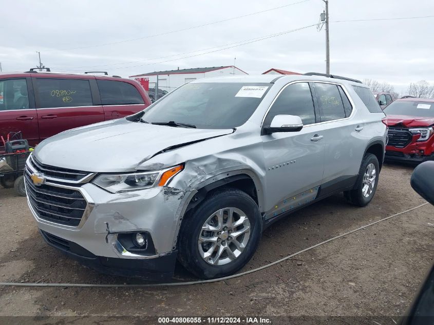 VIN 1GNERGKW5MJ248208 2021 CHEVROLET TRAVERSE FWD LT CLOTH