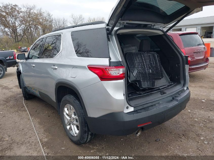 VIN 1GNERGKW5MJ248208 2021 CHEVROLET TRAVERSE FWD LT CLOTH