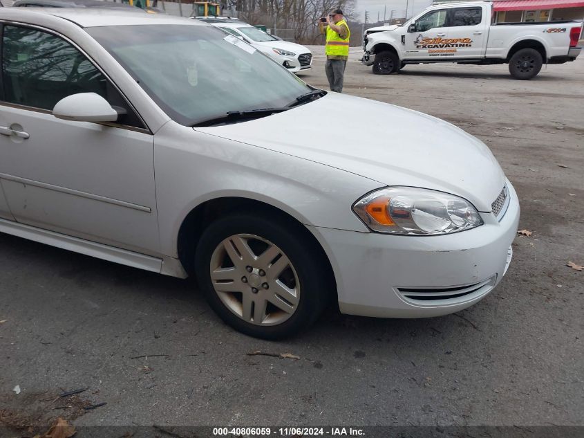 2013 Chevrolet Impala Lt VIN: 2G1WG5E31D1156184 Lot: 40806059