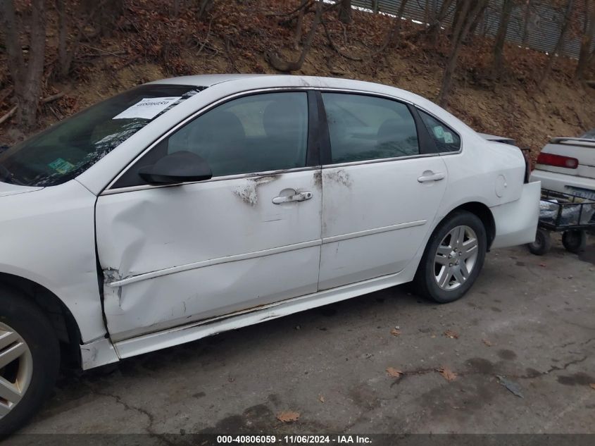 2013 Chevrolet Impala Lt VIN: 2G1WG5E31D1156184 Lot: 40806059