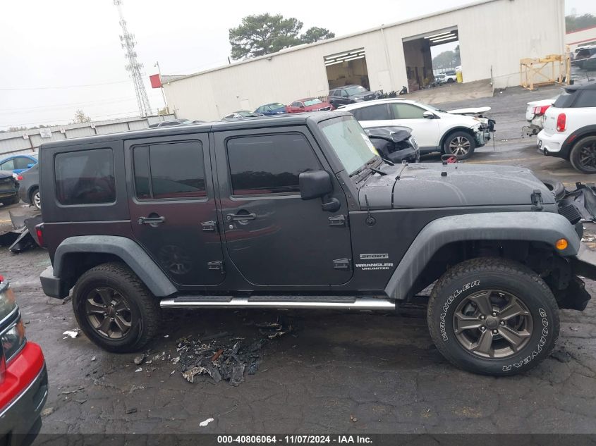 2010 Jeep Wrangler Unlimited Sport VIN: 1J4BA3H18AL122023 Lot: 40806064