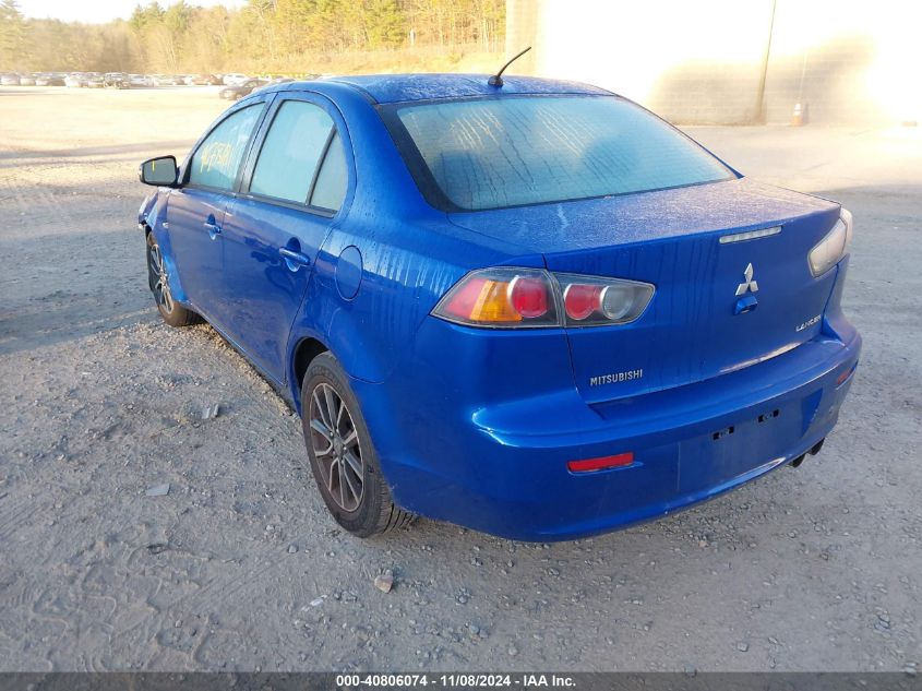 VIN JA32U2FU8HU015092 2017 Mitsubishi Lancer, ES no.3