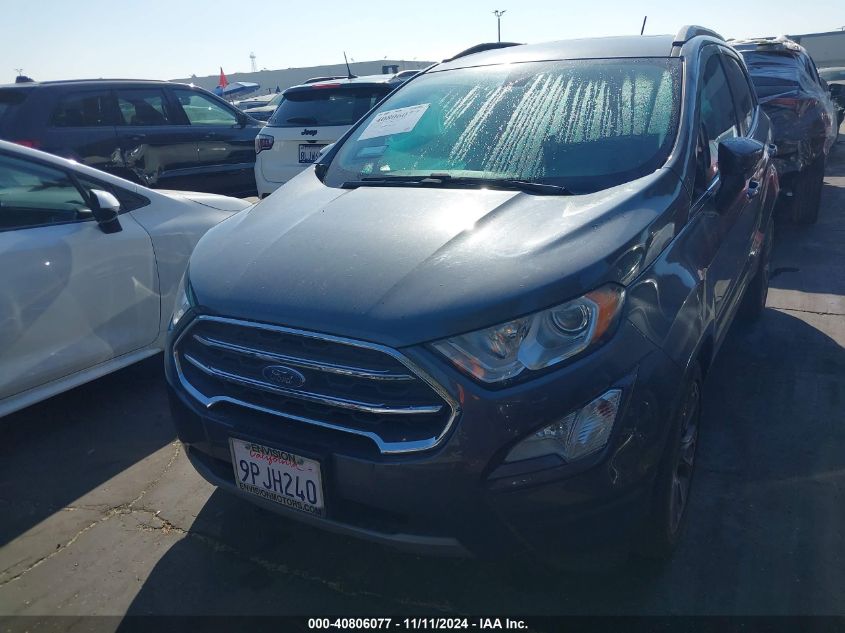 2020 Ford Ecosport Titanium VIN: MAJ3S2KE1LC345025 Lot: 40806077