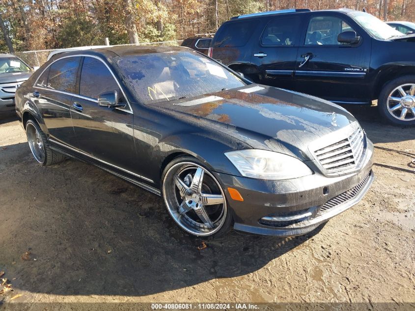 2013 Mercedes-Benz S 550 VIN: WDDNG7DB3DA493135 Lot: 40806081