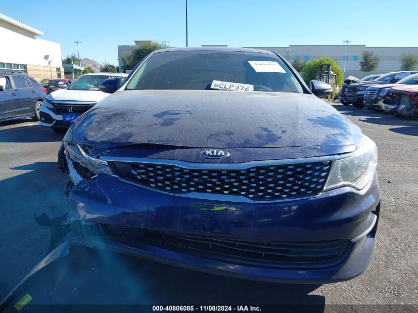 2018 Kia Optima Ex VIN: 5XXGU4L36JG212241 Lot: 40806085