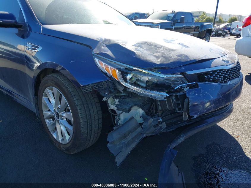 2018 KIA OPTIMA EX - 5XXGU4L36JG212241