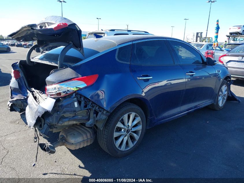 2018 KIA OPTIMA EX - 5XXGU4L36JG212241