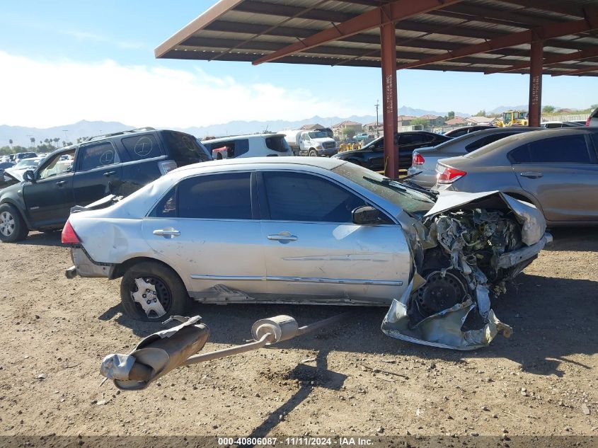 2007 Honda Accord 2.4 Lx VIN: 3HGCM56477G710688 Lot: 40806087