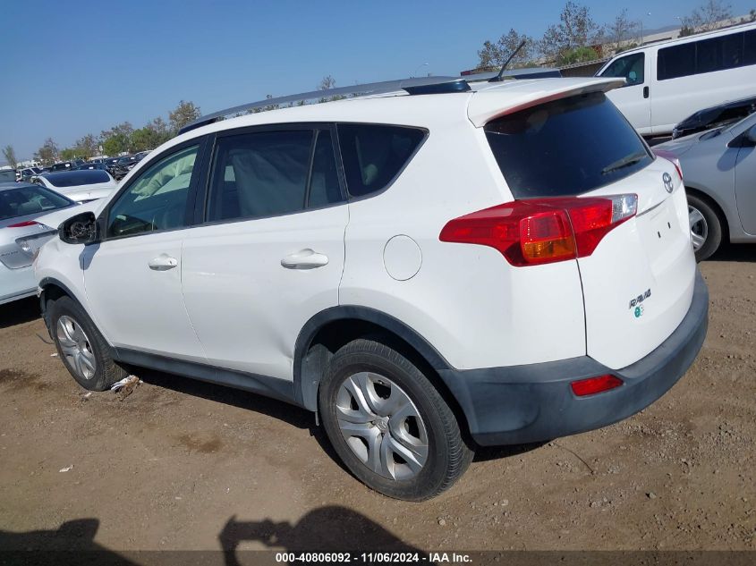 2014 Toyota Rav4 Le VIN: JTMZFREVXEJ020272 Lot: 40806092