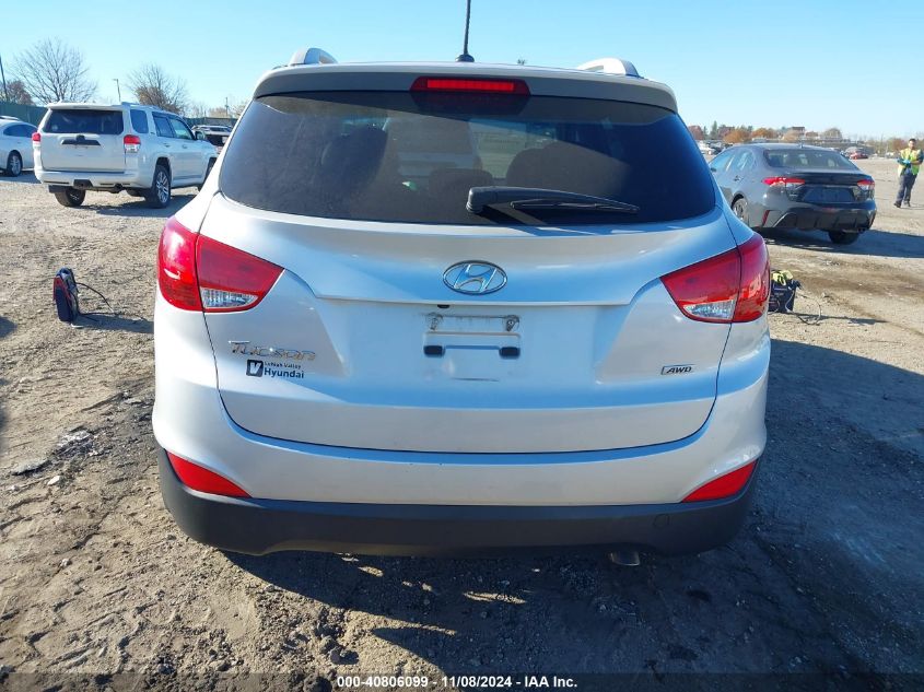 2015 Hyundai Tucson Se VIN: KM8JUCAG3FU050801 Lot: 40806099