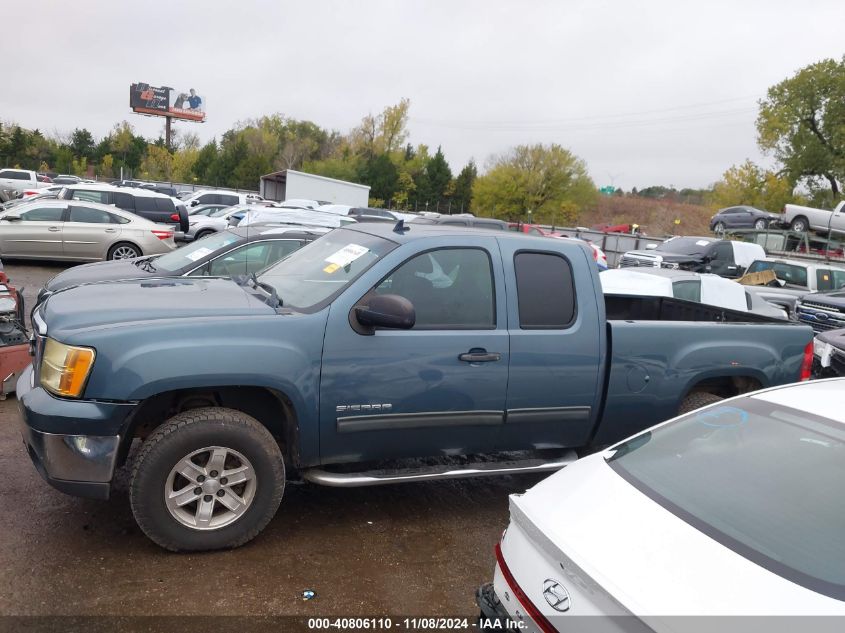 2010 GMC Sierra 1500 Sle VIN: 1GTSKVE38AZ176634 Lot: 40806110