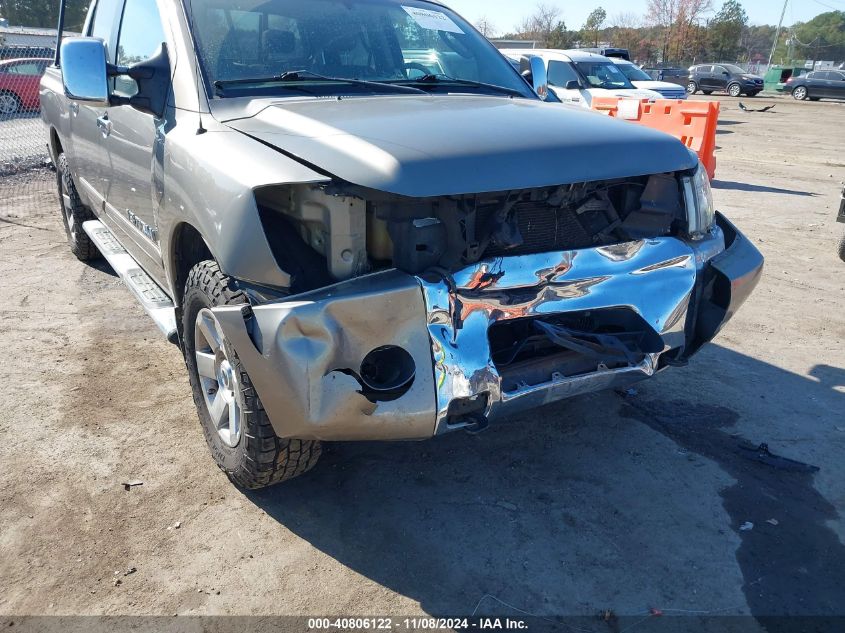 2007 Nissan Titan Se VIN: 1N6BA07B77N243439 Lot: 40806122