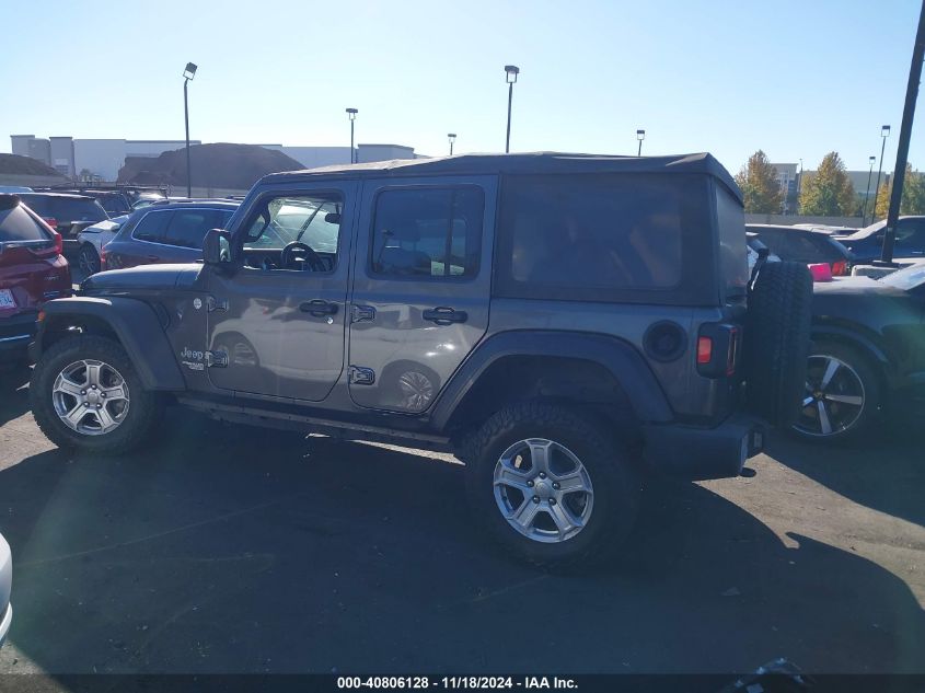 2018 Jeep Wrangler Unlimited Sport S 4X4 VIN: 1C4HJXDG9JW179136 Lot: 40806128