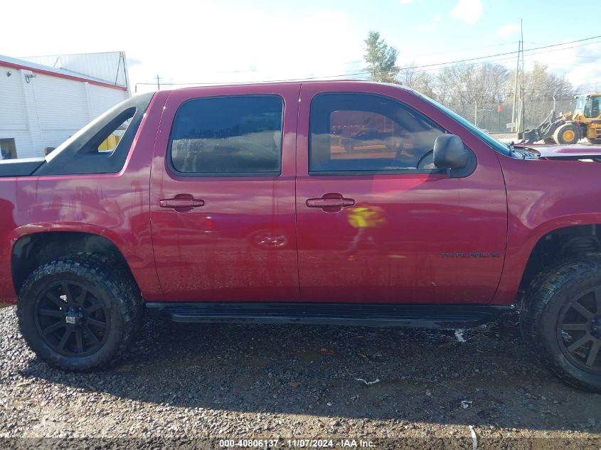 2007 Chevrolet Avalanche 1500 Lt VIN: 3GNFK12397G168797 Lot: 40806137