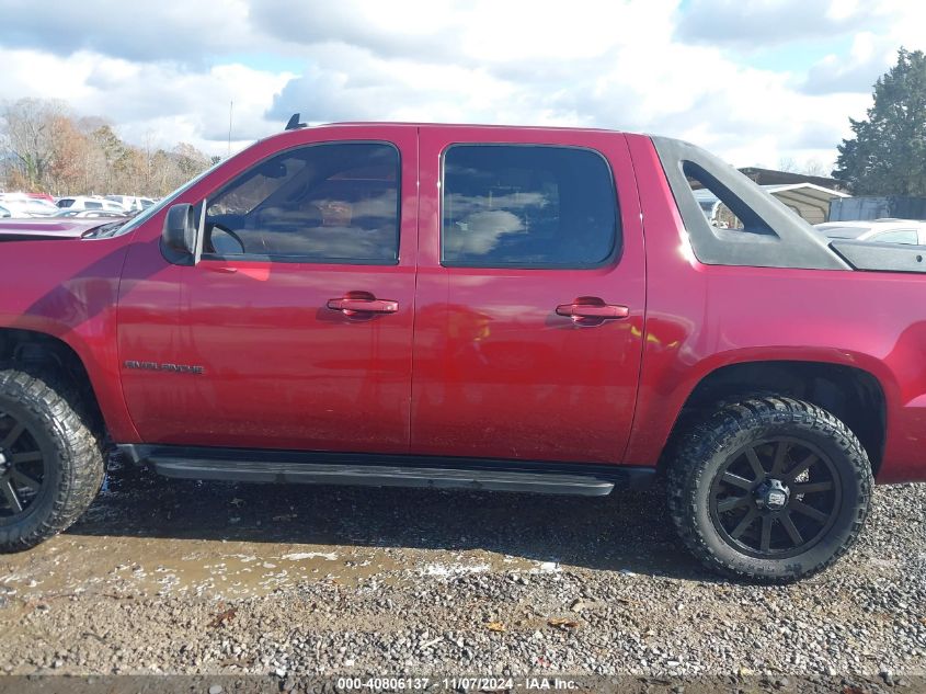 2007 Chevrolet Avalanche 1500 Lt VIN: 3GNFK12397G168797 Lot: 40806137