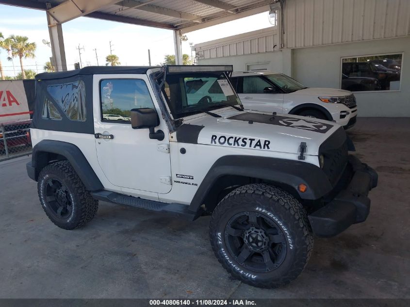 2015 Jeep Wrangler Sport VIN: 1C4AJWAG6FL682860 Lot: 40806140