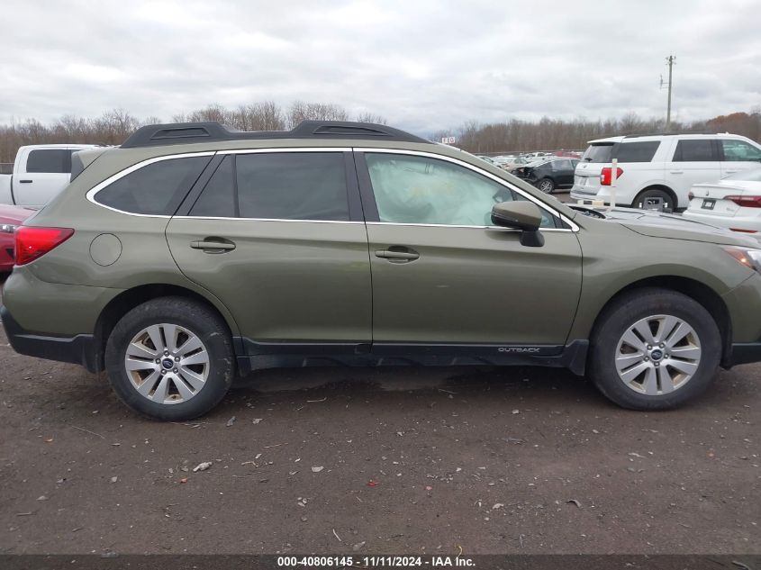 2019 Subaru Outback 2.5I Premium VIN: 4S4BSAHC0K3262332 Lot: 40806145