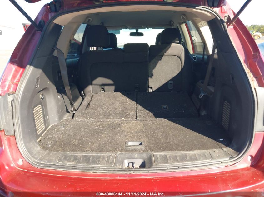 VIN 5N1DR2MN2HC645683 2017 NISSAN PATHFINDER SV